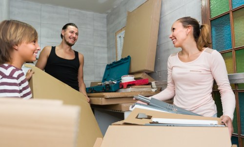 Organised household storage space in a Cheam home