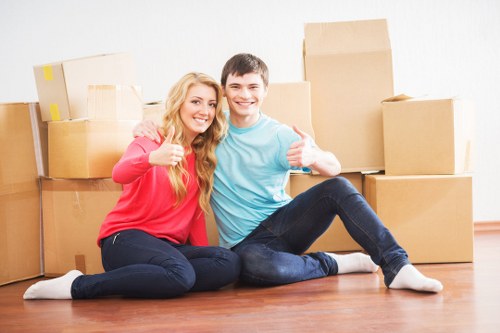 Organized storage units in Cheam for personal belongings