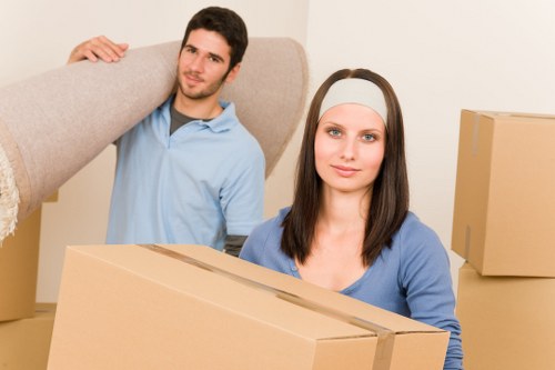 Mobile storage service supporting house moves in Cheam